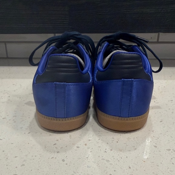 Adidas Navy and Pink Samba OG - Picture 3 of 7